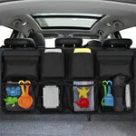 Organizer for Car SUV Truck rear seat backrest hanging bags Backseat net bags car storage boxes Auto