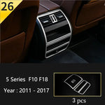Car Interior Front Reading Lampshade, Lamp Decoration Frame For BMW 5 Series F10 F11 F close-up view