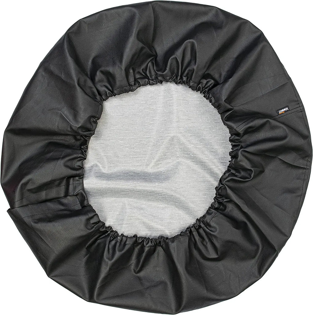 Moonet Universal Spare Tire PVC Leather Cover 12" 13" 14" 15" 16" 17" inch for Auto/Tr close-up view