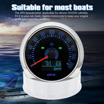 85mm GPS Speedometer 0-160 MPH 0-200 KM/H with 7 Color Backlight | Digital Speed Gauge f detail view