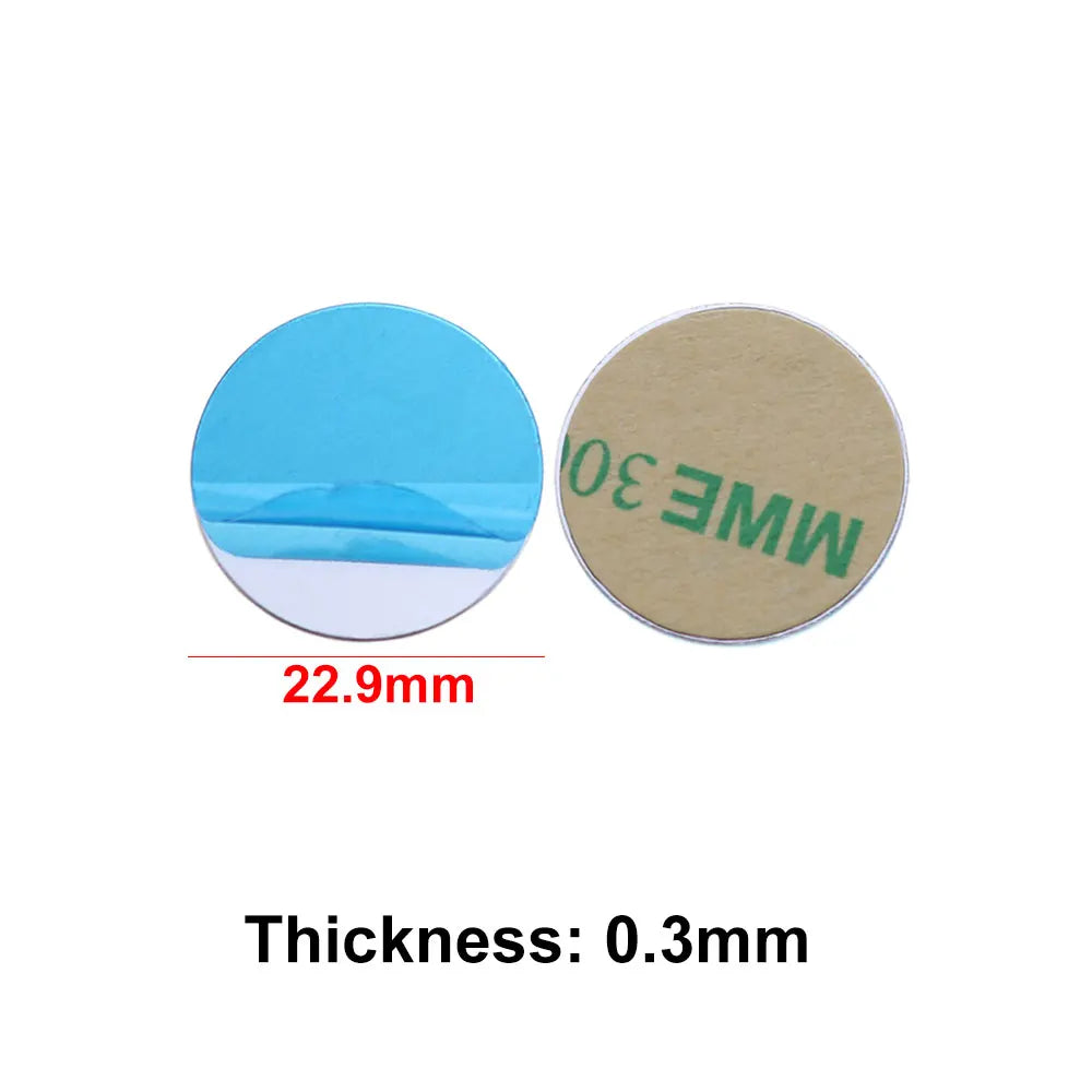 JCD 10pcs Silver Magnetic Metal Plate for Car Phone Holder | Universal Iron Sheet Mou lifestyle view