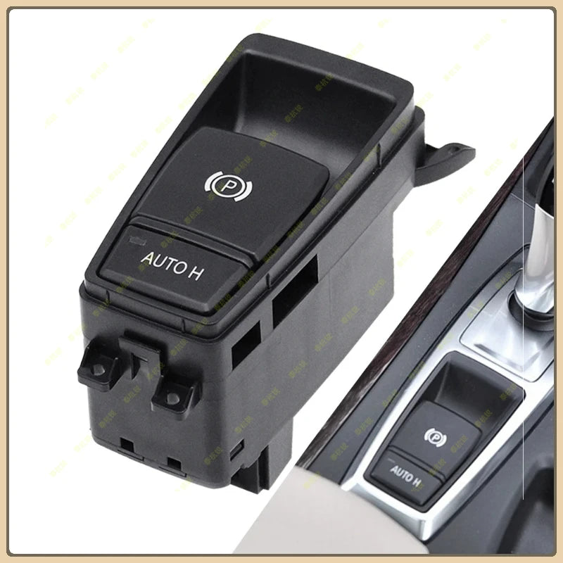 BMW E70 X5 E71 E72 X6 Electronic Parking Brake Switch | Auto H Hold Button Assembly additional angle