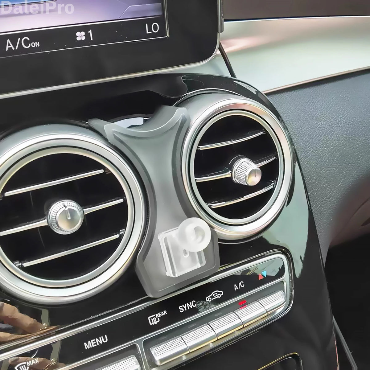 Special Phone Holder for Mercedes-Benz GLC X253 2016 2017 2018-2022 Car Wireless Chargin detail view