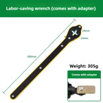 BAOLIAN Car Scissor Jack 3T Auto Emergency Lift Stand Labor-Saving Repair & Tire Replace detail view