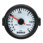 Car 52mm 6-in-1 Gauge Set | Turbo Boost Oil Pressure Water Temp Tachometer Voltmete additional angle
