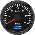 30/60/80/120/200 Km/h GPS Speedometer 52MM Car Truck Speed Gauge Meter With GPS Anten lifestyle view