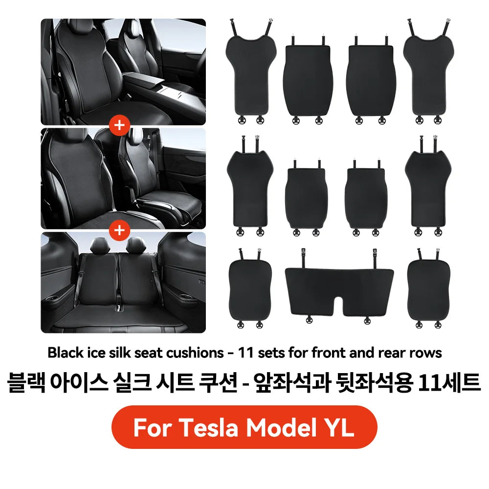 YZ for Tesla Model YL 6-Seater Four seasons Car Seat Cover Cushion Comfort Anti-Slip alternate view