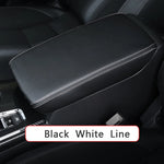 For Honda 2023 Civic 11th Gen Civic Car Armrest  Mat Center Storage Box Pad Protector Leather Cover Decoration Accessories