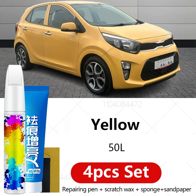 Car Paint Repair Pen For 2004-2025 KIA PICANTO Paint Scratch Repair Accessories 4PCS lifestyle view