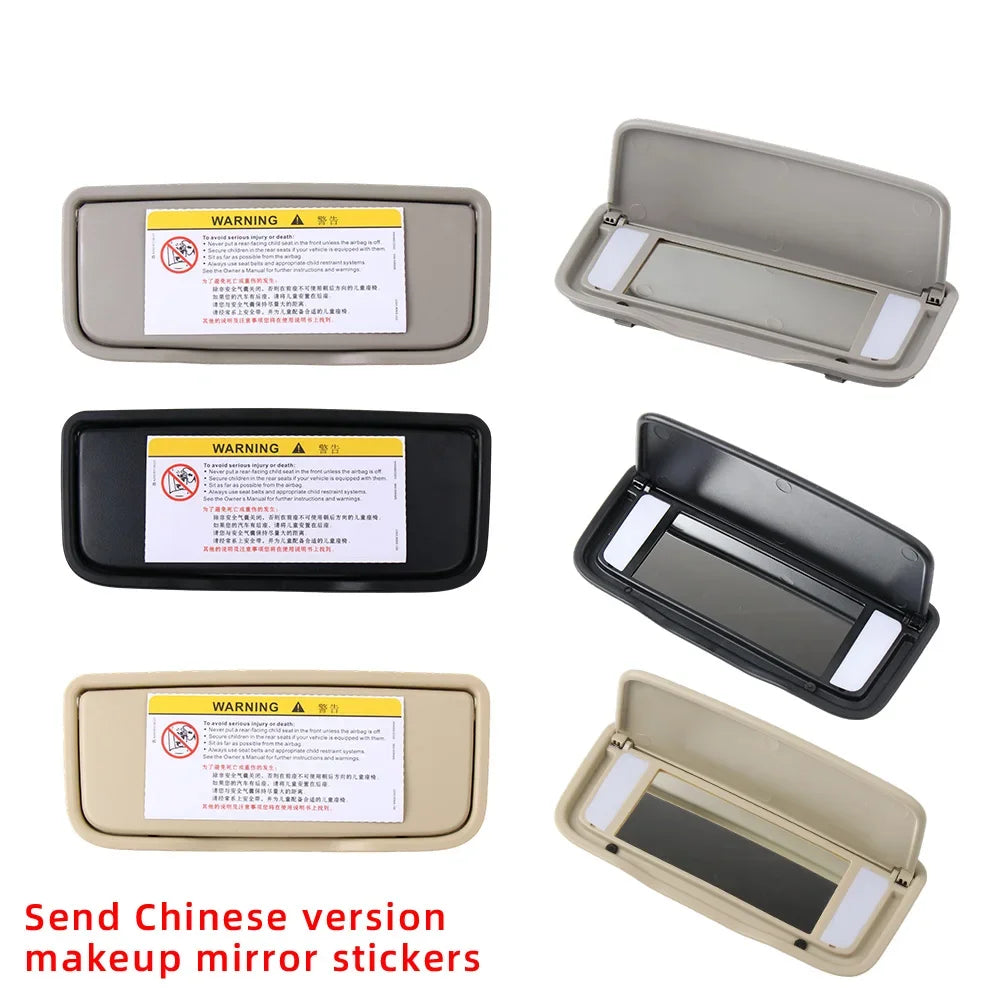 Car Sun Visor Mirror with Light Cover Designed for Volvo XC60 2013-2017 XC90 2013-2014 S80 2014-2015 Compatibility