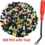 500/200/100Pcs 30 Kinds Universal Mixed Auto Fastener Car Bumper Clips Retainer Car F lifestyle view