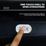 USB Charging LED Touch Light Mini Wireless Car Interior Lighting Auto Roof Ceiling Rea close-up view