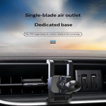 One-Word Clip Car Phone Holder Base with Sliding Air Vent