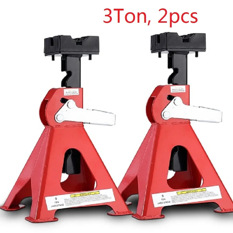 2pcs/1pair thickening, auto repair jack bracket, support tyre changing tool Car wheel jack stand fra