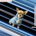 Car Outlet Vent Perfume Clips | 2D Air Freshener Diffuser for Car Interior Decoration alternate view