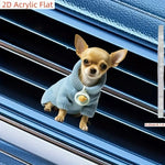 Car Outlet Vent Perfume Clips | 2D Air Freshener Diffuser for Car Interior Decoration alternate view