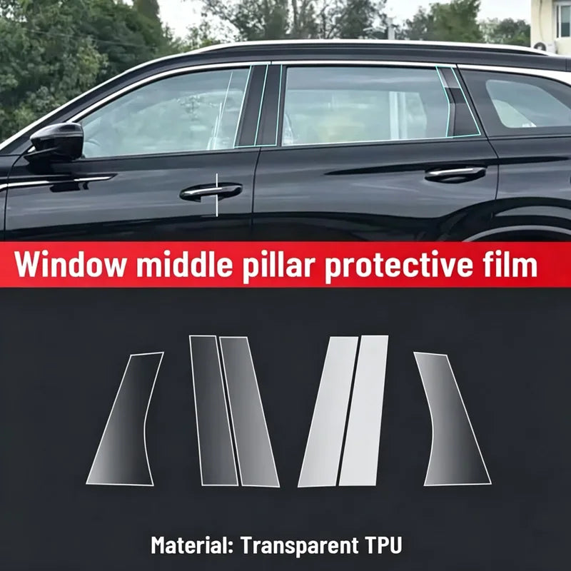 Anti-scratch Car Interior Center Console Media Dashboard Navigation TPU Protector F additional angle