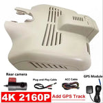4K WiFi Dash Cam for Mercedes C Class W205 C204 C205 | Plug and Play Hidden Car DVR detail view