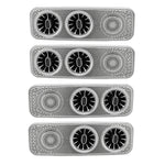 Interior Roof LED Air Conditioning Turbo Vent AC Outlet Trim  For Mercedes Benz V Class EQV Vito Viano Valente Metris W447 V250