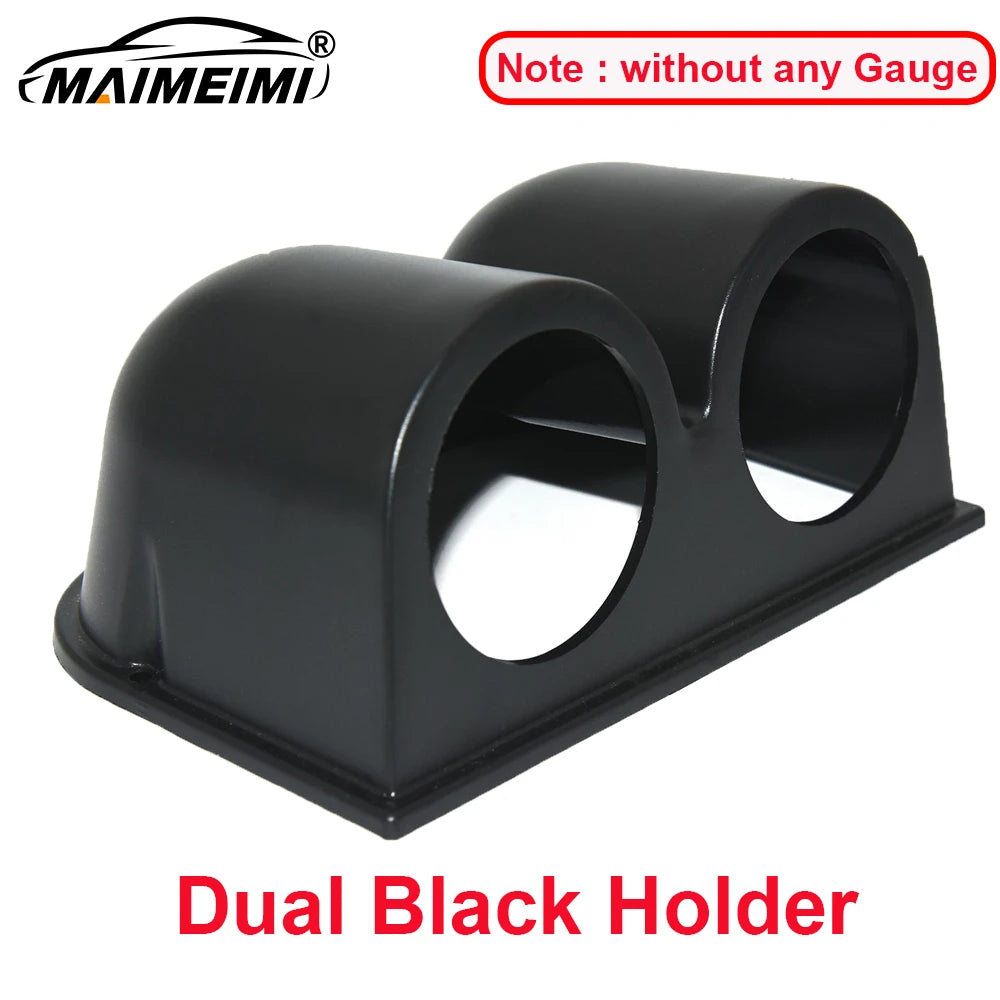 52mm Car Gauge Set with Sensors | Multi-Function Digital Display for 12V Vehicles close-up view