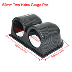 52mm 8-in-1 Car Gauge Set | Water Temp Oil Temp Oil Pressure Voltmeter Vacuum Tachome lifestyle view