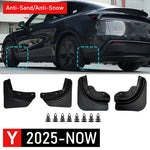 Tesla Model 3 & Model Y Mud Flaps (2025-2026) | All-Weather Tire Splash Guards, Paint Protection