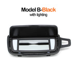 1PC Car Left Right Makeup Vanity Sun Visor Mirror Assembly For Porsche Boxster Cayman 981 982 Carrera 911 Traga GT3 991 992