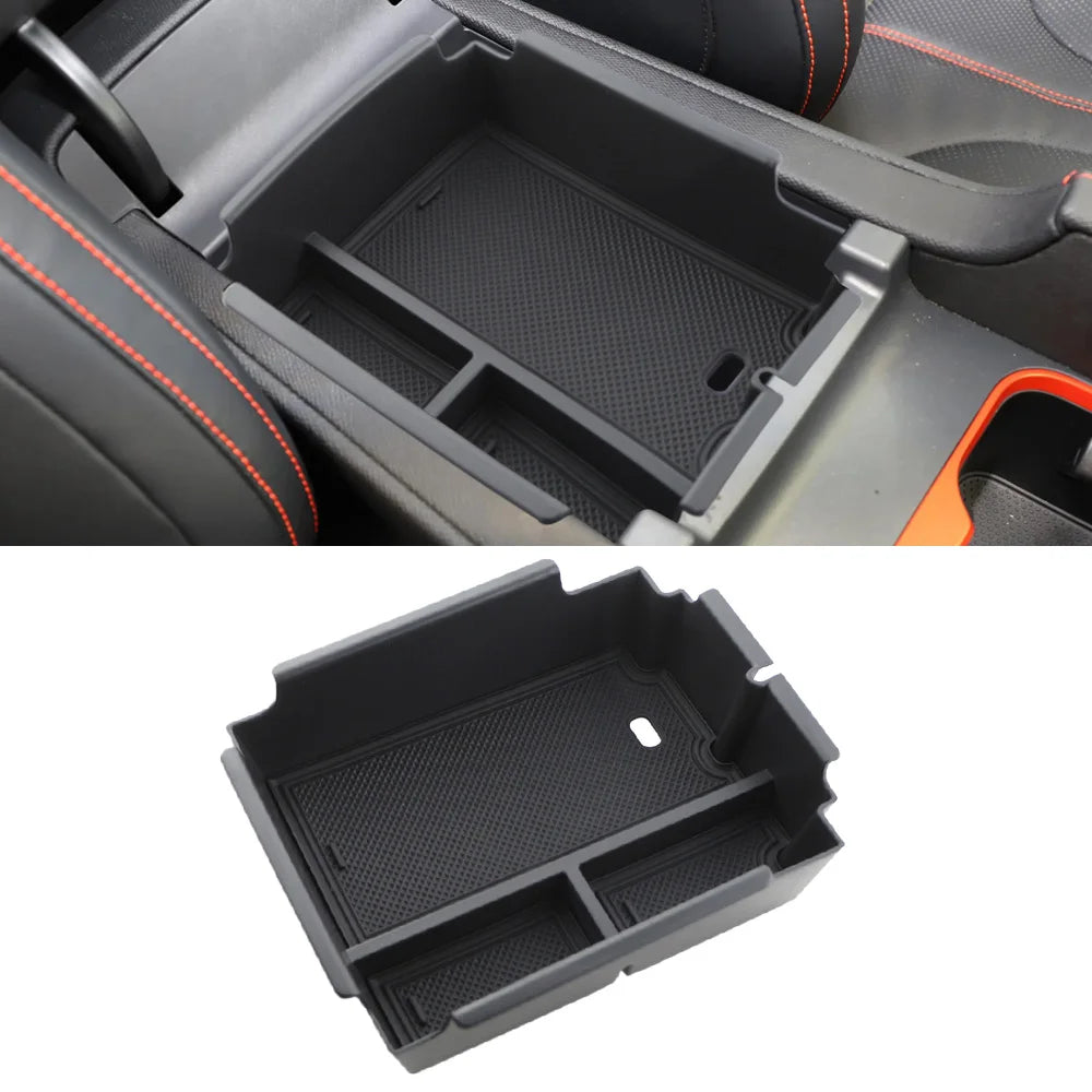 Car Armrest Storage Box for BYD Shark 2024 2025 2026 Center Console Tray Holder Plate Stowing Box Or