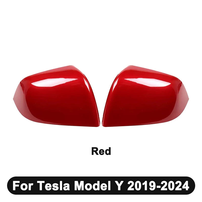 Car Rearview Mirror Cover Case Guard For Tesla Model 3/Model Y 2019-2023 Side Mirror Protective Exterior Shell Housing Covers