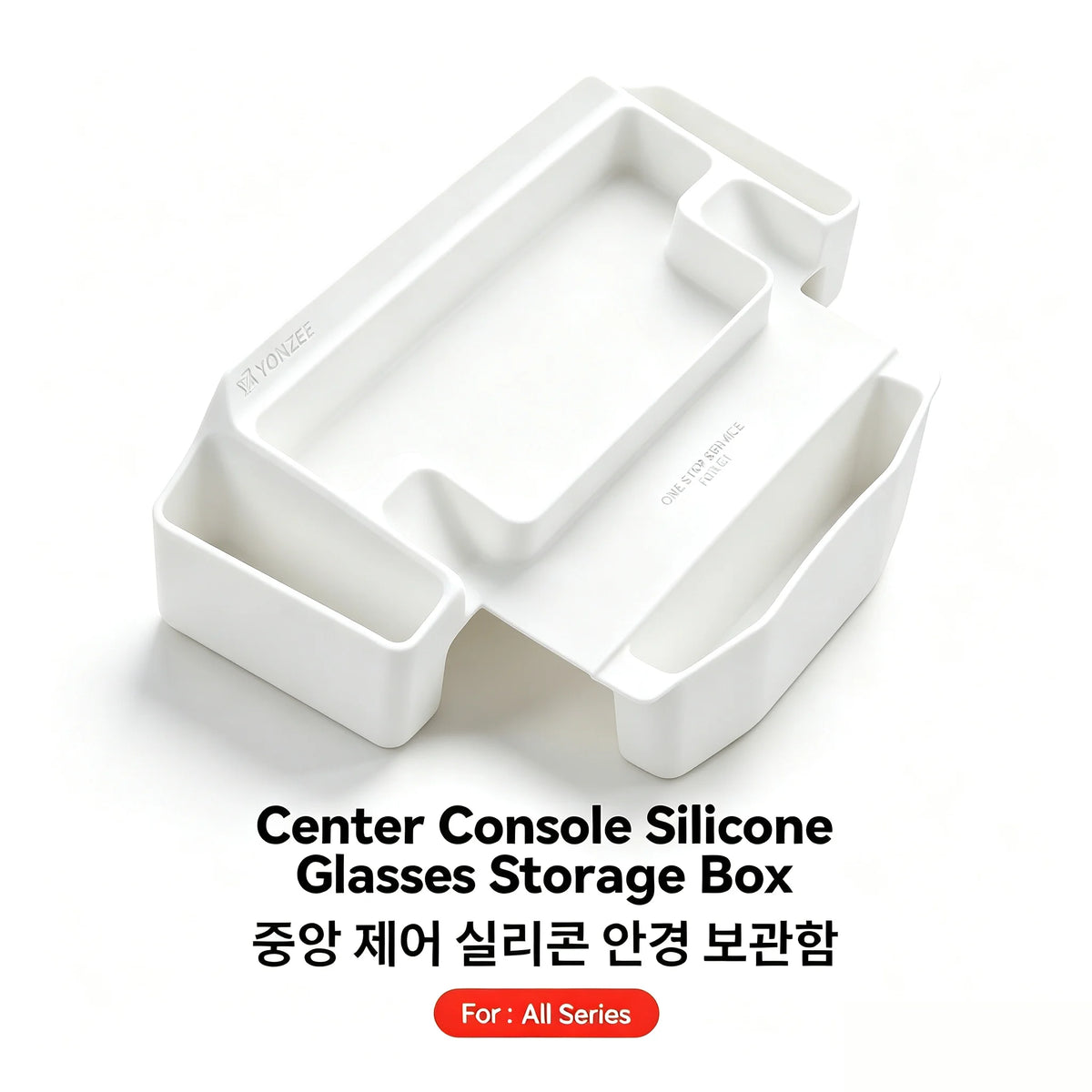 YZ Center Console Armrest Storage Box For Tesla Model 3 Y YL Glasses Tray Organizer Car Interior Accessories Support Car Glasses