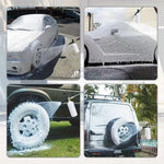 High Pressure Car Wash Gun with 1L Foam Sprayer | 5 Nozzles & M22-14 Adapter for Ka additional angle
