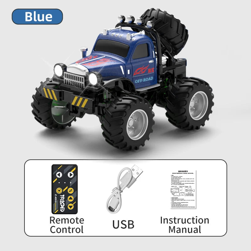 New 1:64 Rc Car Mini 2.4Ghz City Road Handle High Speed Alloy All Terrain Remote Co additional angle