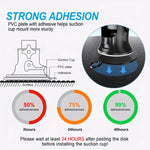 Car Dashboard Phone Mount Sticker Kit | Strong Suction Base with Extra Adhesive Pads for detail view