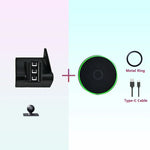 Magnetic Car Phone Holder For Toyota Camry MK8 2021 2022 15W Wireless Charging Phone Stand MagSafe Base Car Accessories