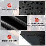 Automotive Mechanic Magnetic Fender Cover Mat Pad | Protective Fender Protector for Re close-up view