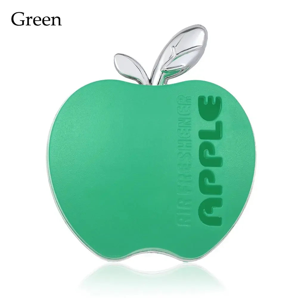 Cute Apple Shape Car Perfume Air Freshener Car Air Conditioning Outlet Clip Supplements Marine Lavender Peach Classic Flavor