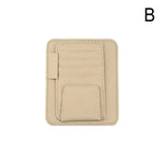 Car Sun Visor Organizer with Sunglasses Holder
