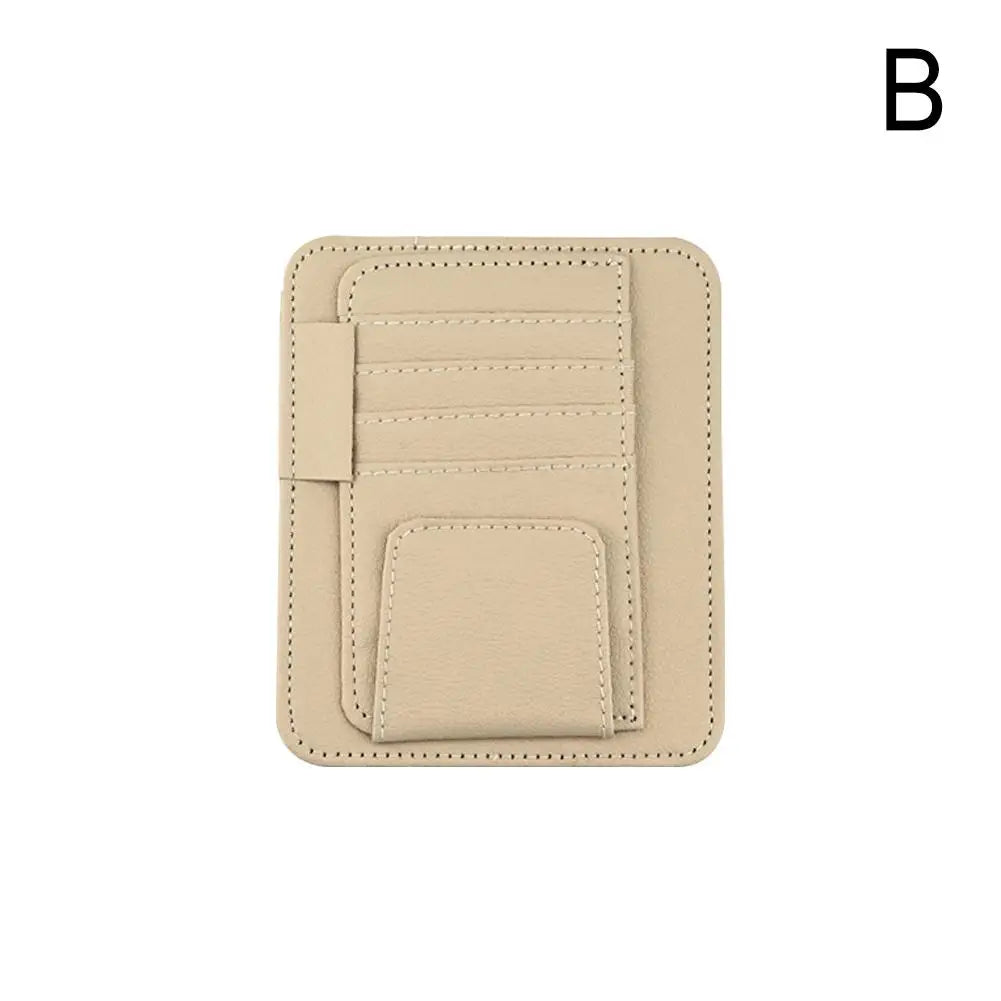 Car Sun Visor Organizer with Sunglasses Holder