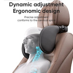 360° Adjustable Car Cervical Neck Pillow – Ergonomic U-Shape Memory Foam Headrest for lifestyle view