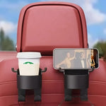 1/2Multifunctional Car Seat Back Storage Rack with Hook Cup Holder Storage Box Sturdy alternate view