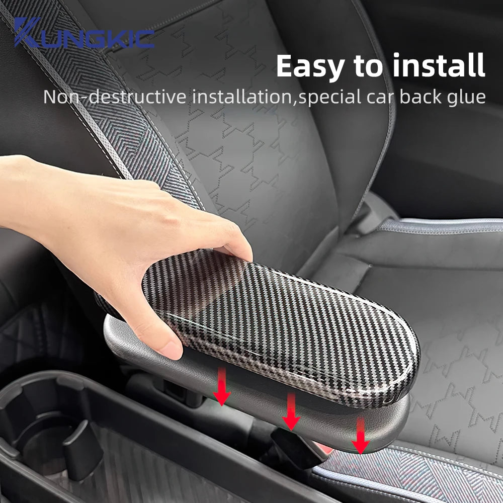 For MINI Cooper E/SE J01 EV Aceman J05 2024 2025 Car Center Console Storage Box Armrest Panel Cover Sticker Interior Accessories