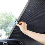 Retractable Car Sunshade | UV Reflective Auto Visor for Front and Rear Windows