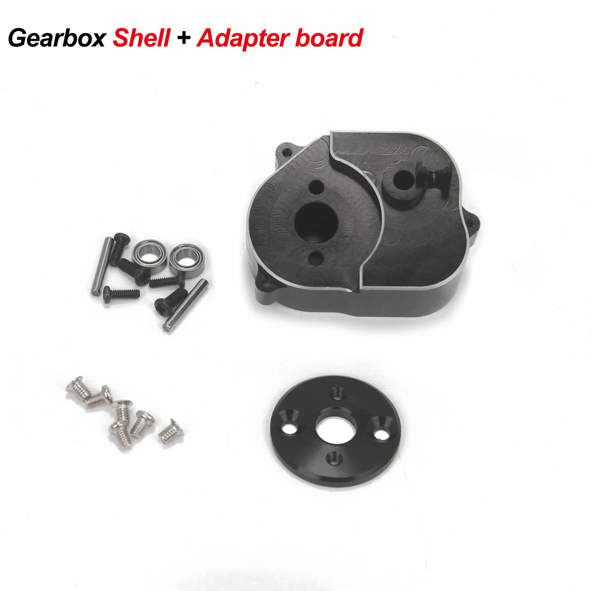 Full Metal Transmission Gearbox for 1/12 RC Car Crawler MN Model MN82 MN78 MN99S MN168 MN98 370 Motor Upgrade Parts Accessories