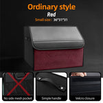 Car Trunk Organizer – Large Capacity Suede Foldable Storage Box (3 Sizes, 10 Colors additional angle