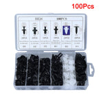 Car Retainer Clips Auto Push Pin Rivets Set Bumper Clips Fastener Remover Door Trim Panel Clip for Ford GM Toyota Honda Chrysler