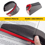 Universal Car Rearview Mirror Rain Eyebrow | Auto Rear View Side Rain Shield Snow Guard detail view