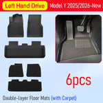 Tesla Model Y Juniper 2025–2026 All-Weather Floor Mats | Cargo Liner, Trunk & Seatb additional angle