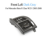 Car Front Air Conditioning AC Vent Grille Outlet Cover Tirm For Mercedes Benz E Class W211 E220 E250 E320 E350 E55 2003-2008