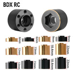 Brass 12mm Hex Hub Wheel Adapter for 1/10 RC Crawler 1.9 2.2 Inch Wheels
