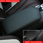 Central Control Armrest Storage Box leather cover Interior Accessories Fit For Geely lifestyle view